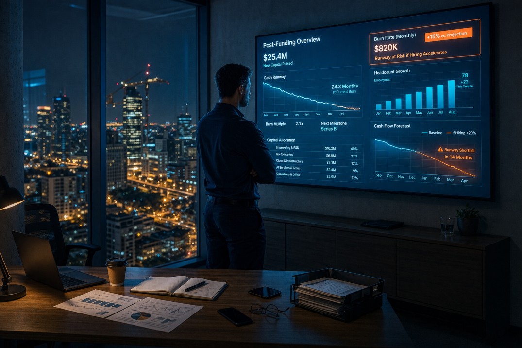 יום אחרי הגיוס וסמנכל הכספים החיצוני שלך